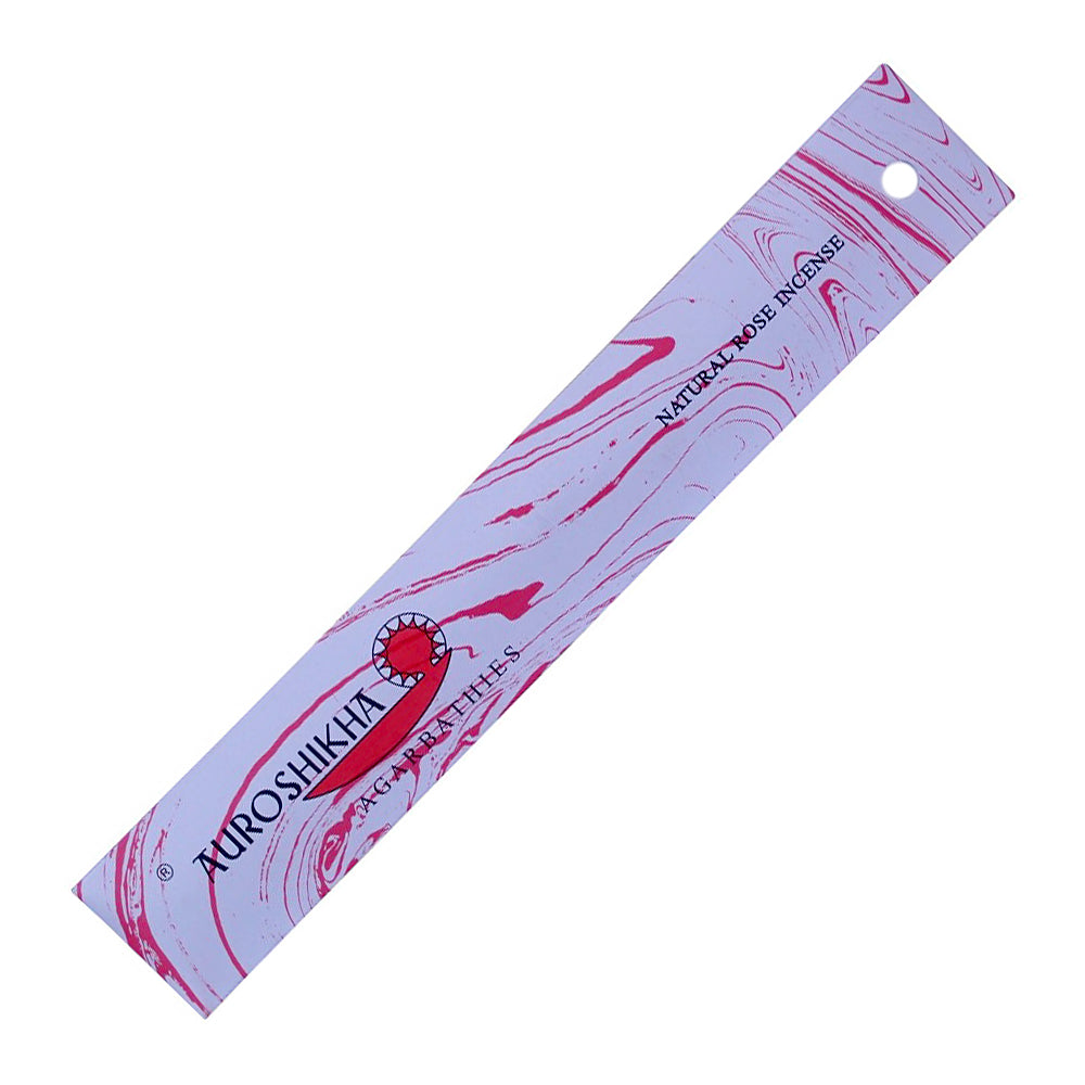Auroshikha Natural Rose Incense Sticks | Incense | Wiccan Center