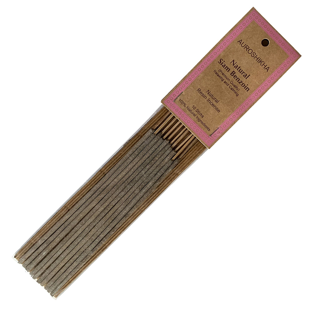Auroshikha Natural Siam Benzoin Resin Incense Sticks | Incense | Wiccan Center