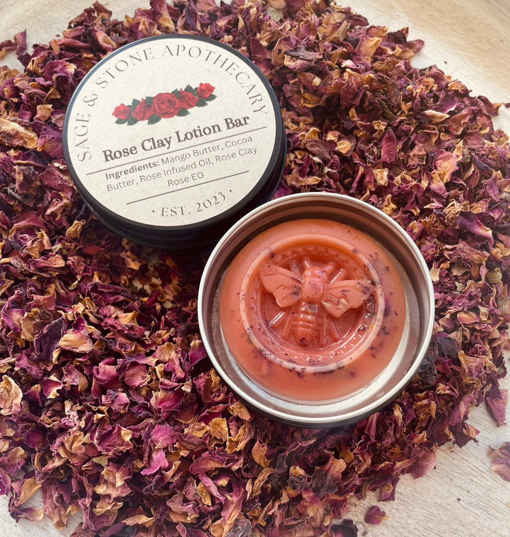 Rose Clay Lotion Bar | | Wiccan Center