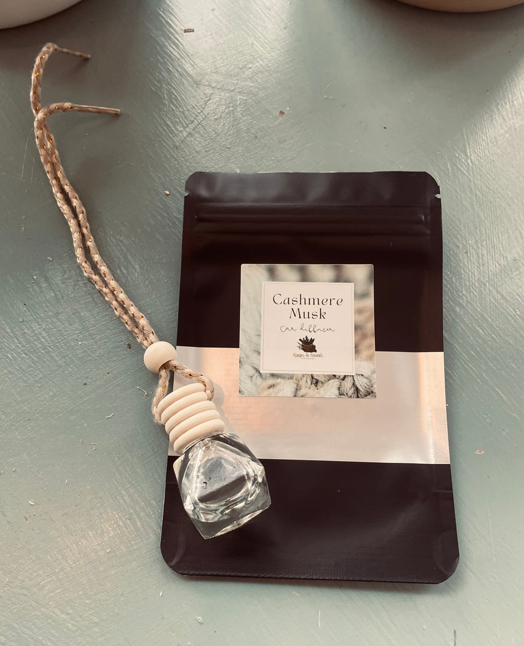 Cashmere Musk Hanging Car Diffuser | | Wiccan Center