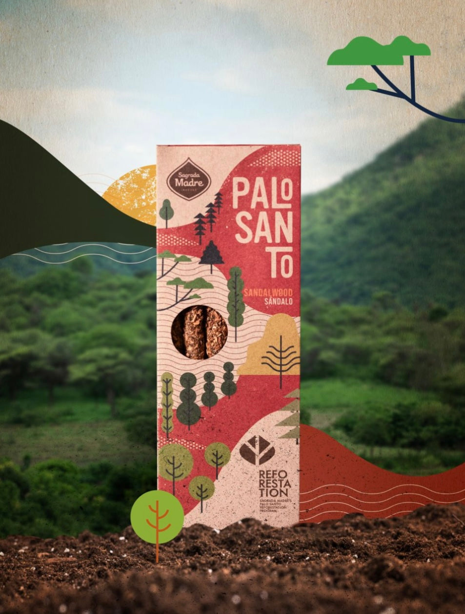 Sandalwood Palo Santo Incense | Incense | Wiccan Center