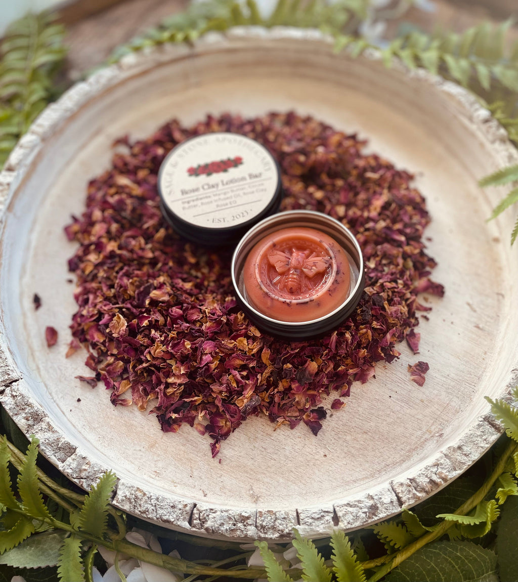 Rose Clay Lotion Bar | | Wiccan Center