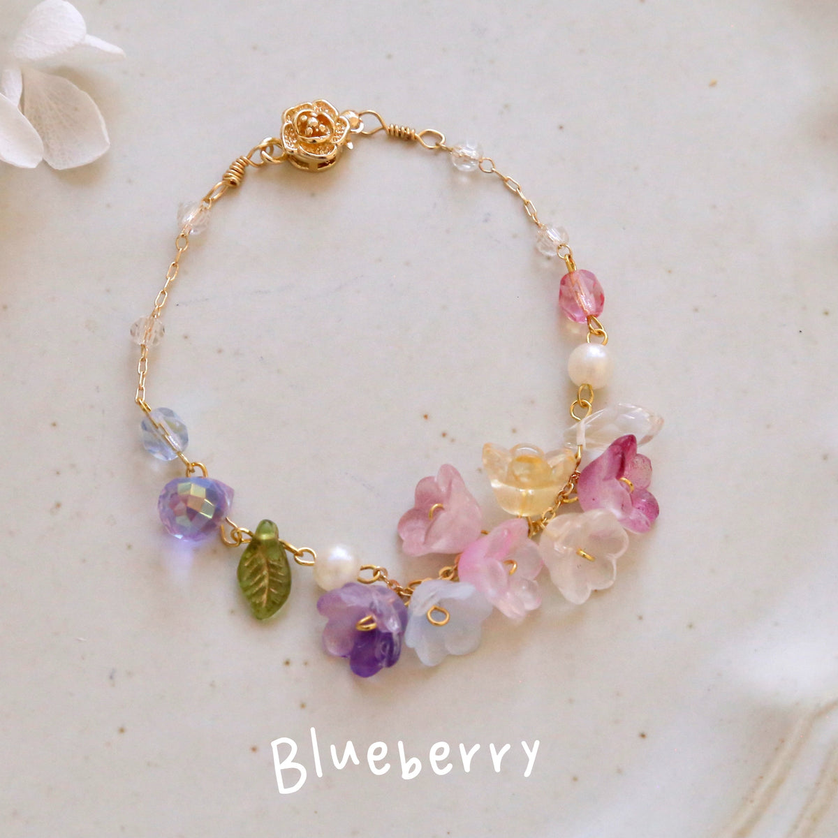 SALE - Rainbow Flower Bracelets