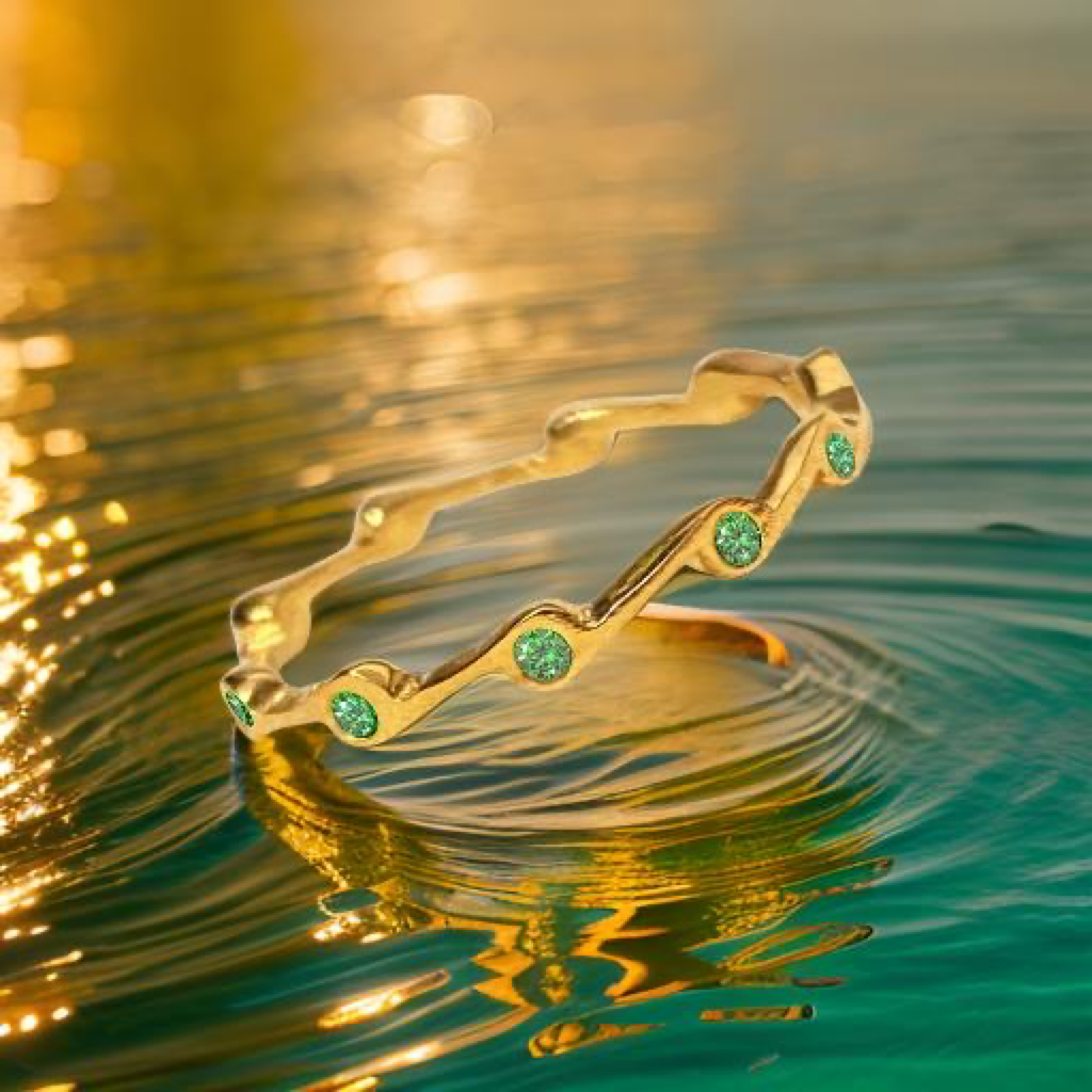 Peridot Birthstone Stacker Ring | Rings | Wiccan Center