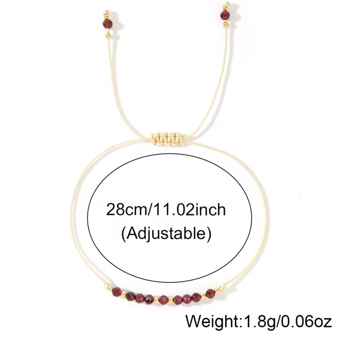Crystal Birthstone Bracelet | Bracelets | Wiccan Center