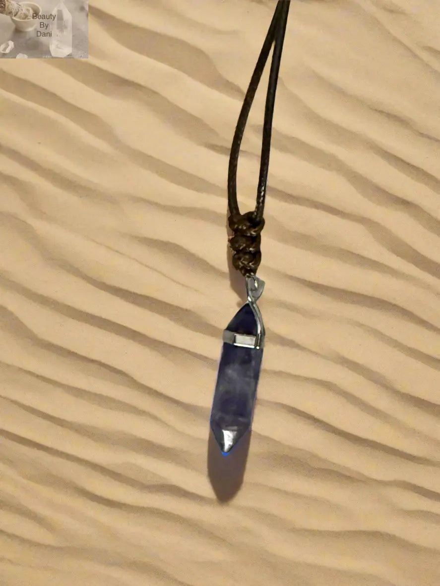 Amethyst Gem Point Necklace