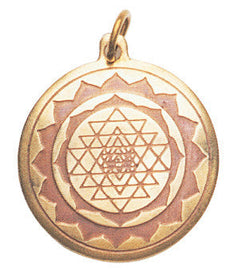 Shri Yantra Charm for Good Luck | Star Charms | Wiccan Center