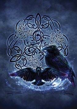 Celtic Raven Card | Cards - Brigid Ashwood | Wiccan Center