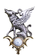 The Barghest for Otherworldly Knowledge Pendant by Briar | Briar Bestiary | Wiccan Center