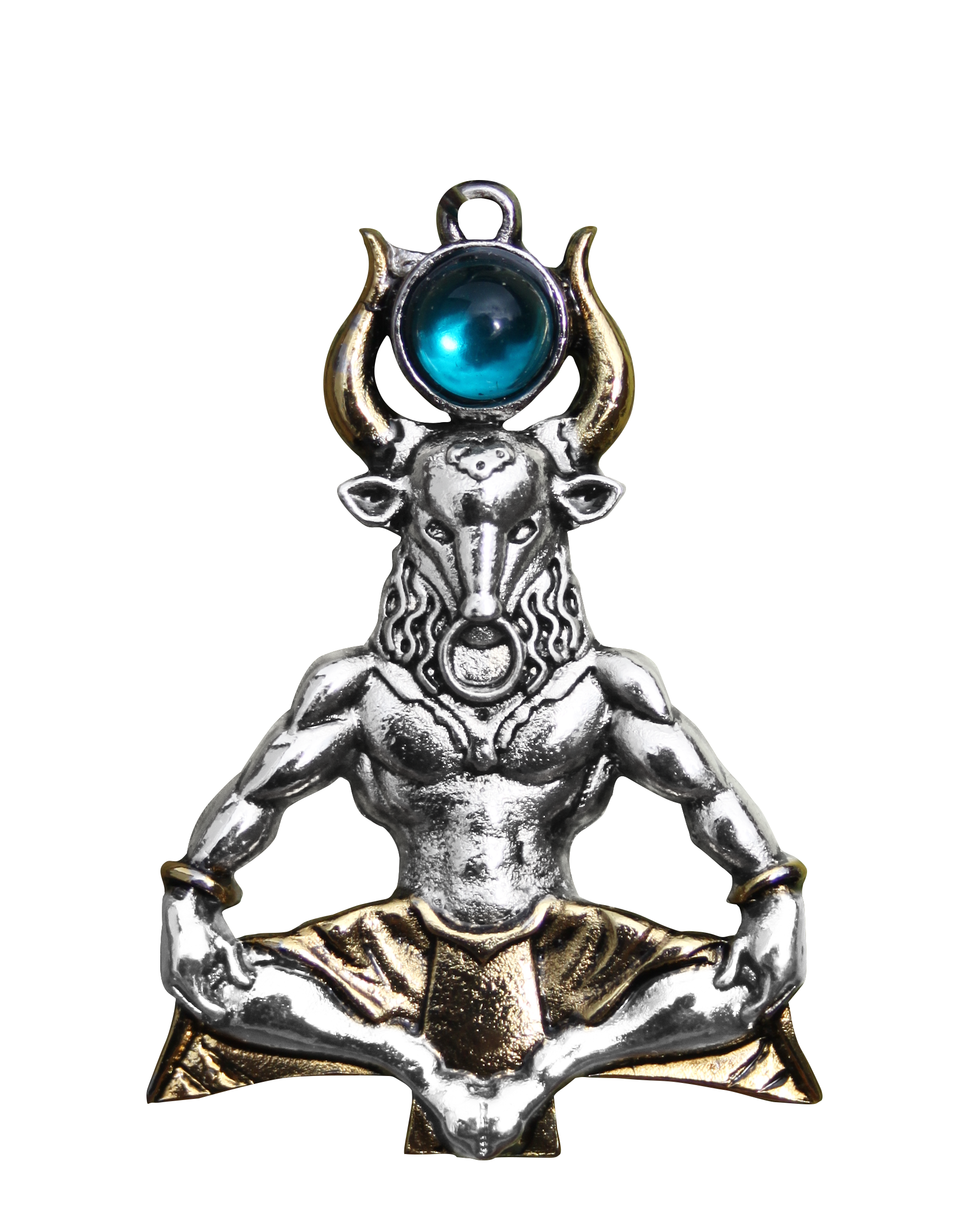 Minotaur for Serenity Through Challenge Pendant by Briar | Briar Bestiary | Wiccan Center