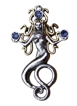 Gorgon for Feminine Wile Pendant by Briar | Briar Bestiary | Wiccan Center