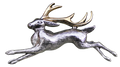 The Jackalope for Warrior's Strength Brooch by Briar | Briar Bestiary | Wiccan Center