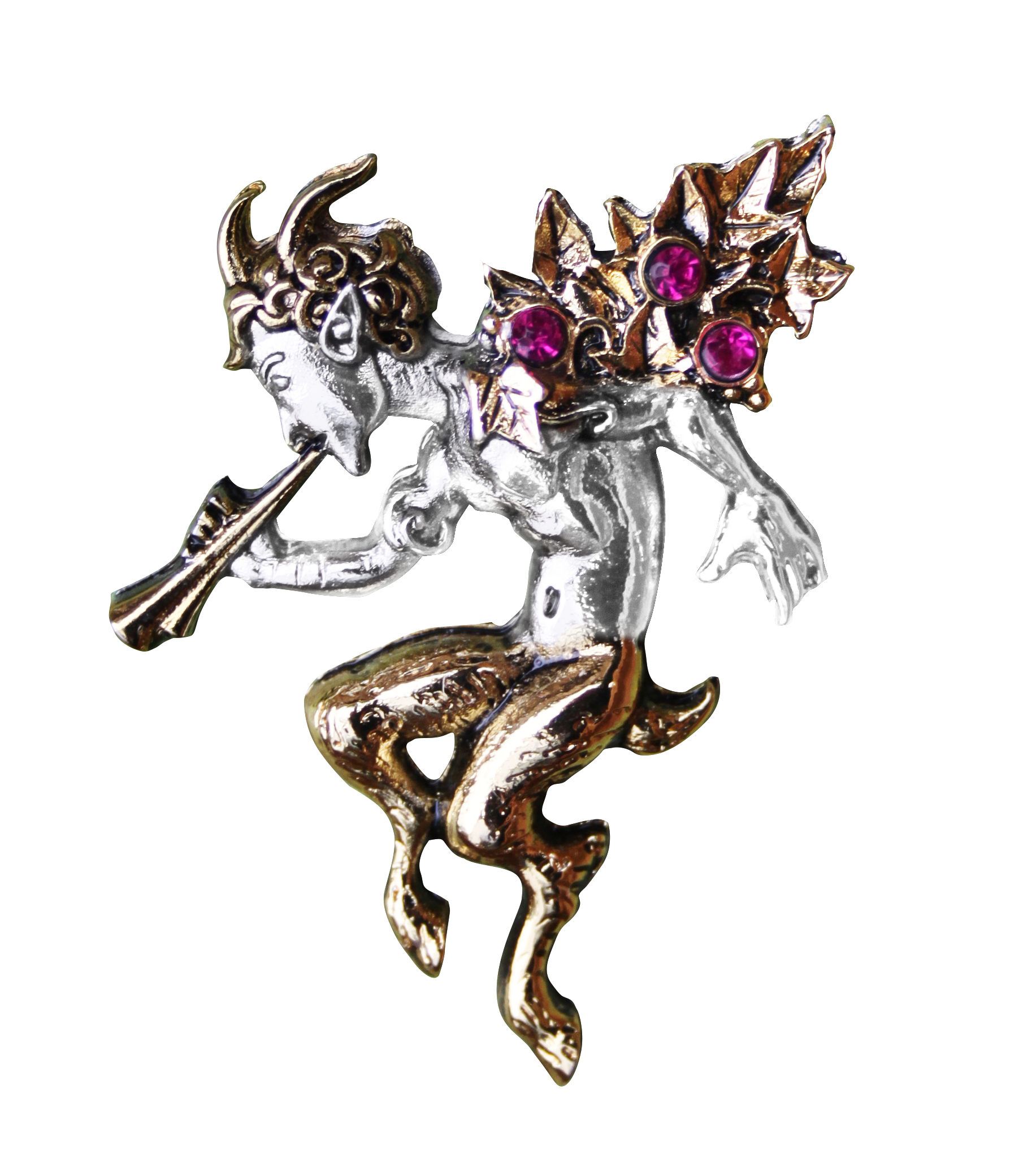 Pan for Spirituality Brooch by Briar | Briar Bestiary | Wiccan Center