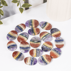 Chakra Bonded Pocket Stones. | Worry & Palm Stones | Wiccan Center
