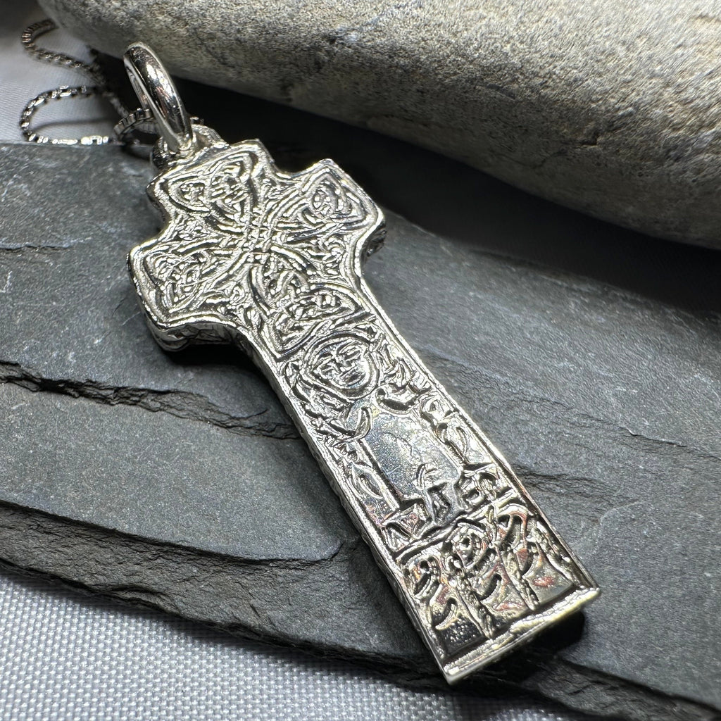 Artisan Irish Saint Patrick Cross Necklace - Made in Ireland | Pendant | Wiccan Center