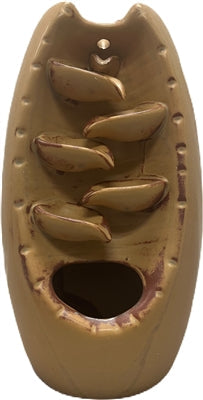 Backflow Cones Ceramic Burner 8" Taller Barrel Shape - Model 767724 | quemadores de incienso | Wiccan Center