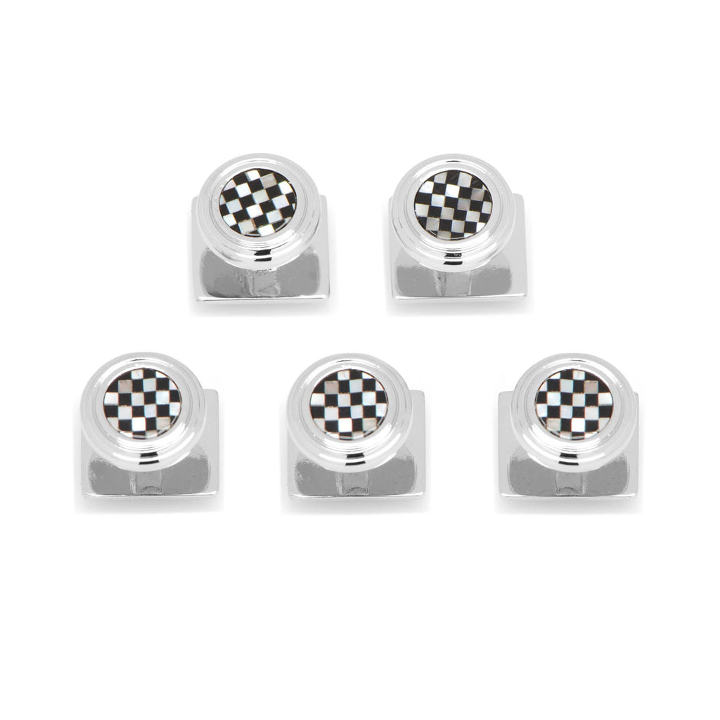 Onyx and Mother of Pearl Checker Step 5-Studs | Studs | Wiccan Center