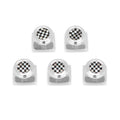 Onyx and Mother of Pearl Checker Step 5-Studs | Studs | Wiccan Center