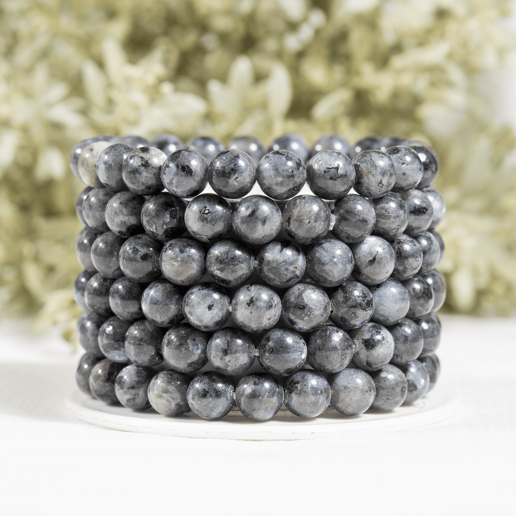 Black Labradorite Bracelet (Good Fortune and Focus).