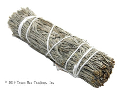 BLUE Sage Smudge Sticks 4" (Single) | INCENSE AND CANDLES | Wiccan Center