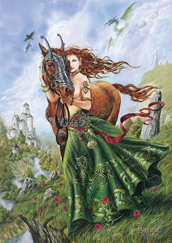Rhiannon Card | Briar Mythology Cards | Wiccan Center