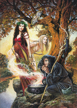 The Triple Goddess Card | Briar Mythology Cards | Wiccan Center