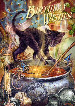 Cauldron Capers | Briar Birthday Cards | Wiccan Center