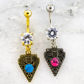 14G Arrowhead Navel Ring | Body Jewelry | Wiccan Center