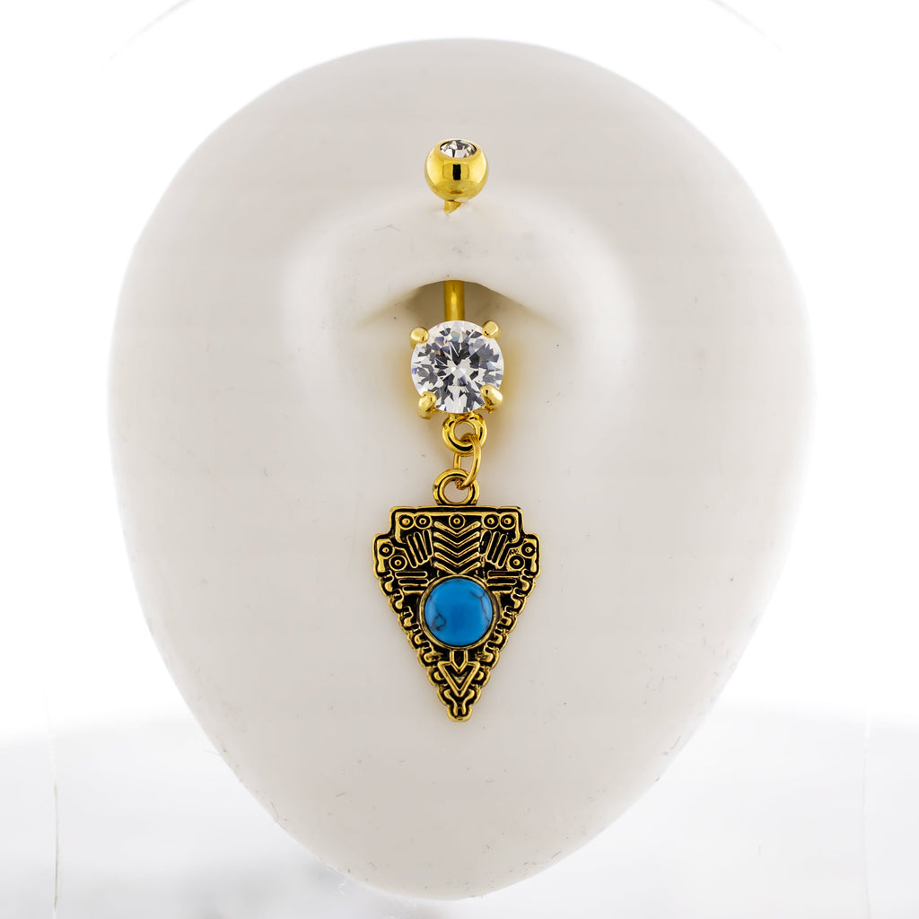 14G Arrowhead Navel Ring | Body Jewelry | Wiccan Center