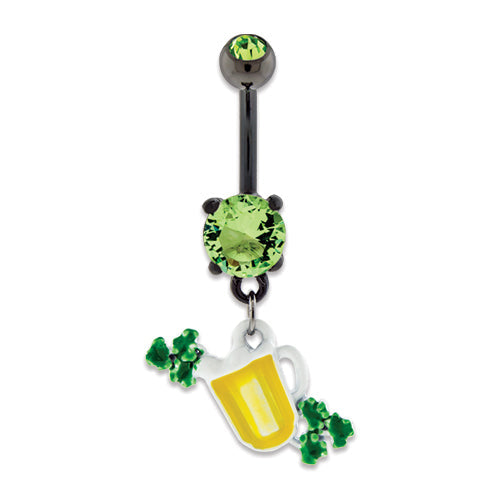 Beer Pitcher Navel Ring | | Wiccan Center