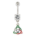 Celtic Knot Navel Ring | Body Jewelry | Wiccan Center
