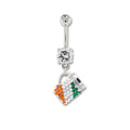 Gem Beer Pitcher Navel Ring | | Wiccan Center