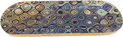 Wooden Handmade Incense Holder Boat Shape, Single - Mosaic | INCENSES BURNERS | Wiccan Center
