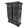 Pentagram Wooden Cupboard Chest | Wood Chest | Wiccan Center