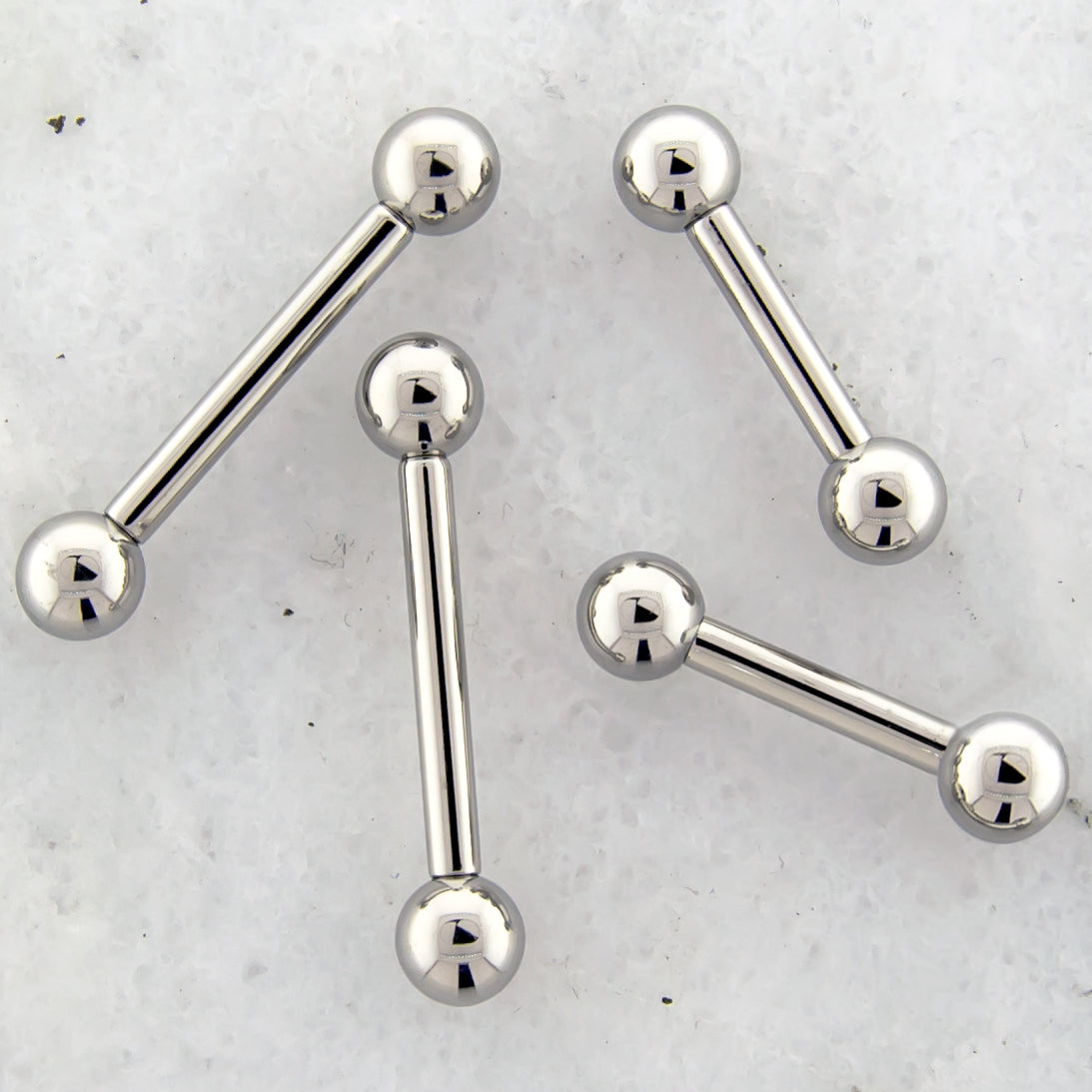 Steel 10G Internally Threaded Straight Barbells | | Wiccan Center