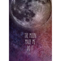 Moon Made Me Journal - Paperback | Books | Wiccan Center