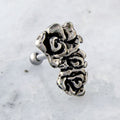 16G Oxidized Triple Rose Cartilage Barbell | | Wiccan Center