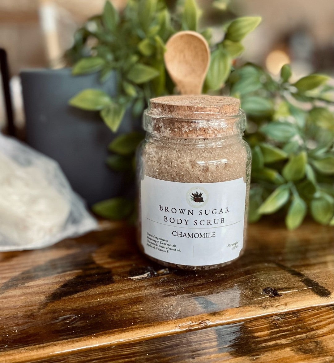 Brown Sugar Chamomile Scrub | Personal Care & Wellness | Wiccan Center