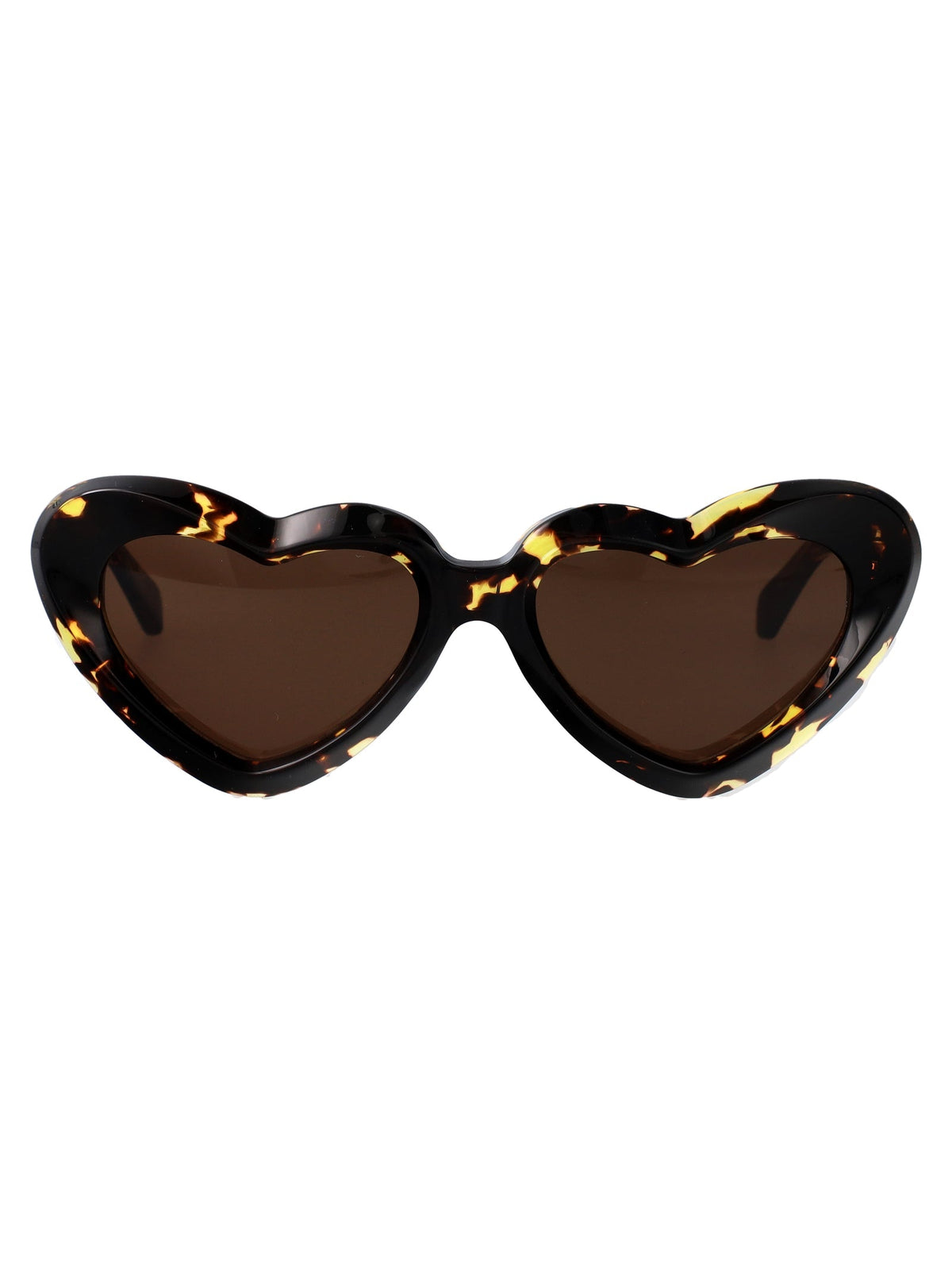BOTTEGA VENETA Havana Frame Women's Sunglasses