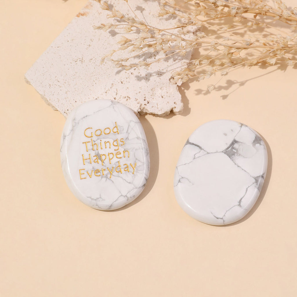 Good Things Happen Everyday Pocket Crystal Stone | Crystal Stone | Wiccan Center