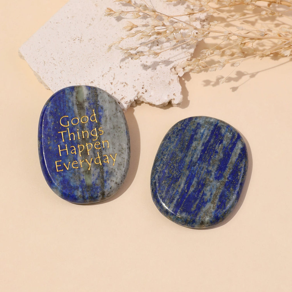 Good Things Happen Everyday Pocket Crystal Stone | Crystal Stone | Wiccan Center
