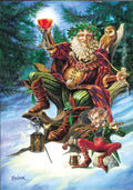 Festive Druid Card | Briar Yule Cards | Wiccan Center