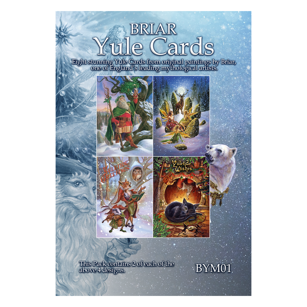BYM01 - Briar Yule Card Multipack Set | Briar Yule Cards | Wiccan Center
