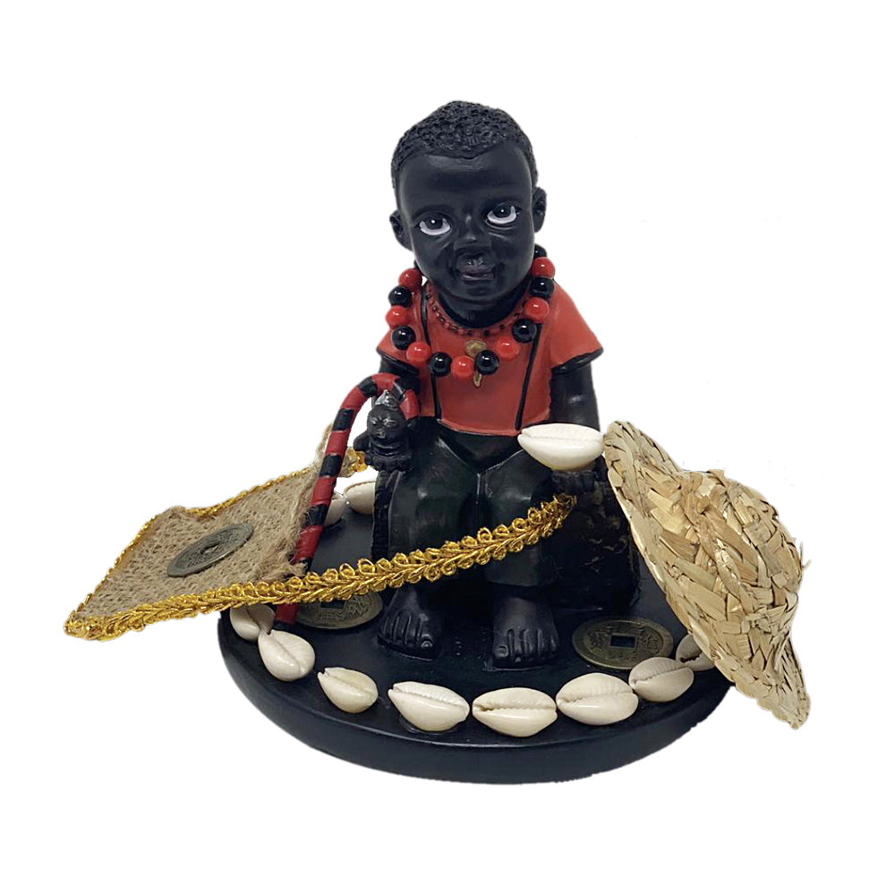 Baby Elegua Statue 6" | Figurine | Wiccan Center