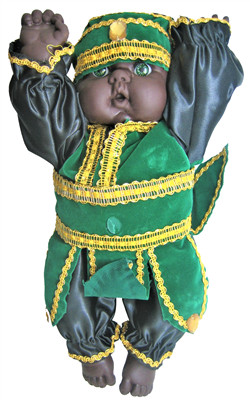 Large Ogun Baby Doll | munecas , ropas y telas | Wiccan Center