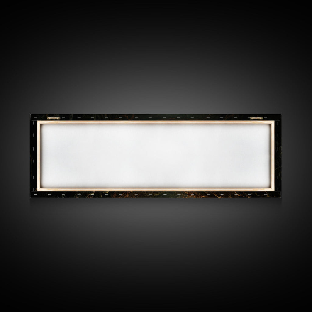 The Skull Crypt Panoramic Canvas Print, Framed Halloween Art, Spooky Decor, Halloween Art, Halloween Wall Art, Halloween Art Print | | Wiccan Center