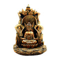 Golden Buddha BackFlow Incense Burner | Incense Burner | Wiccan Center