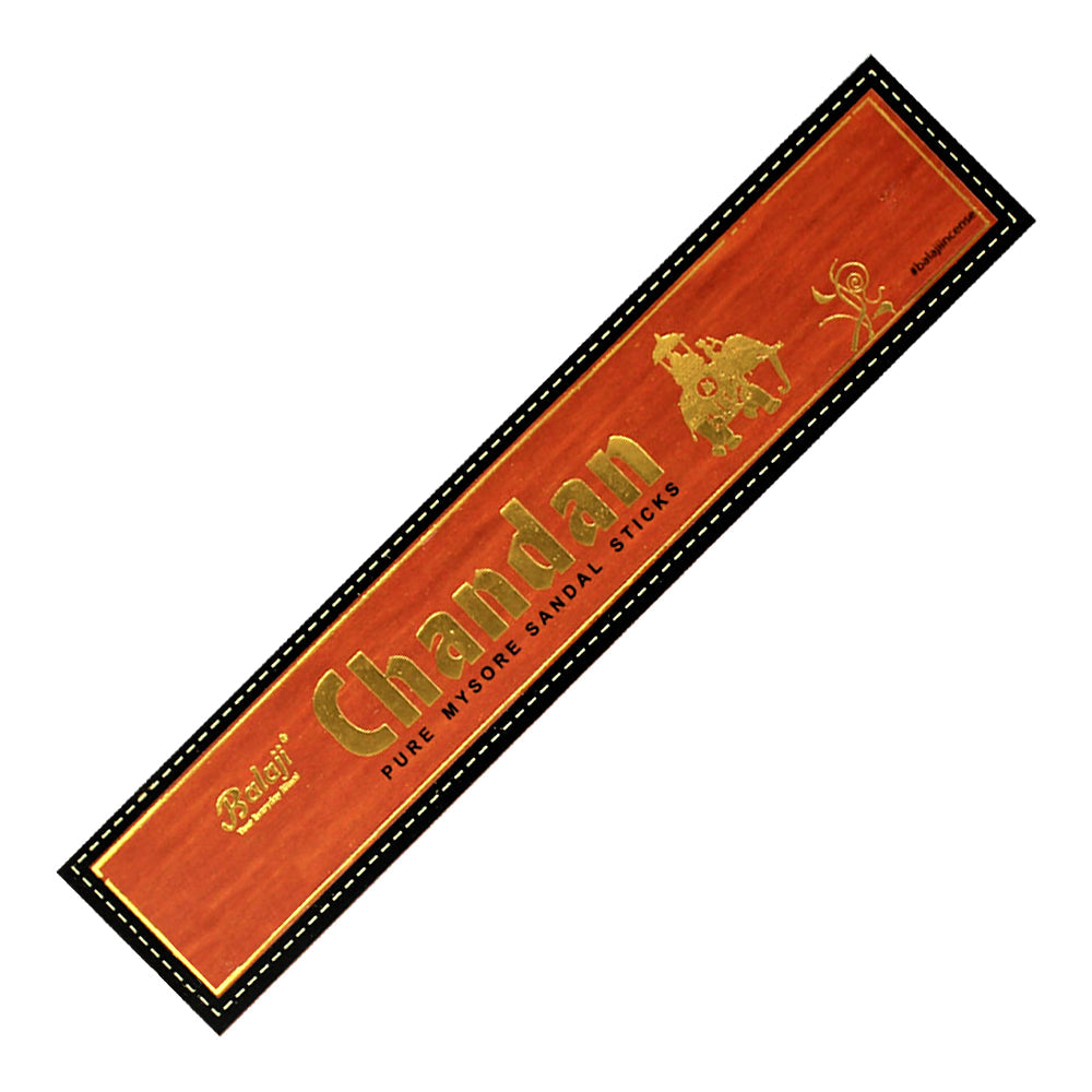 Balaji Chandan Pure Mysore Sandal Incense Sticks | Incense | Wiccan Center