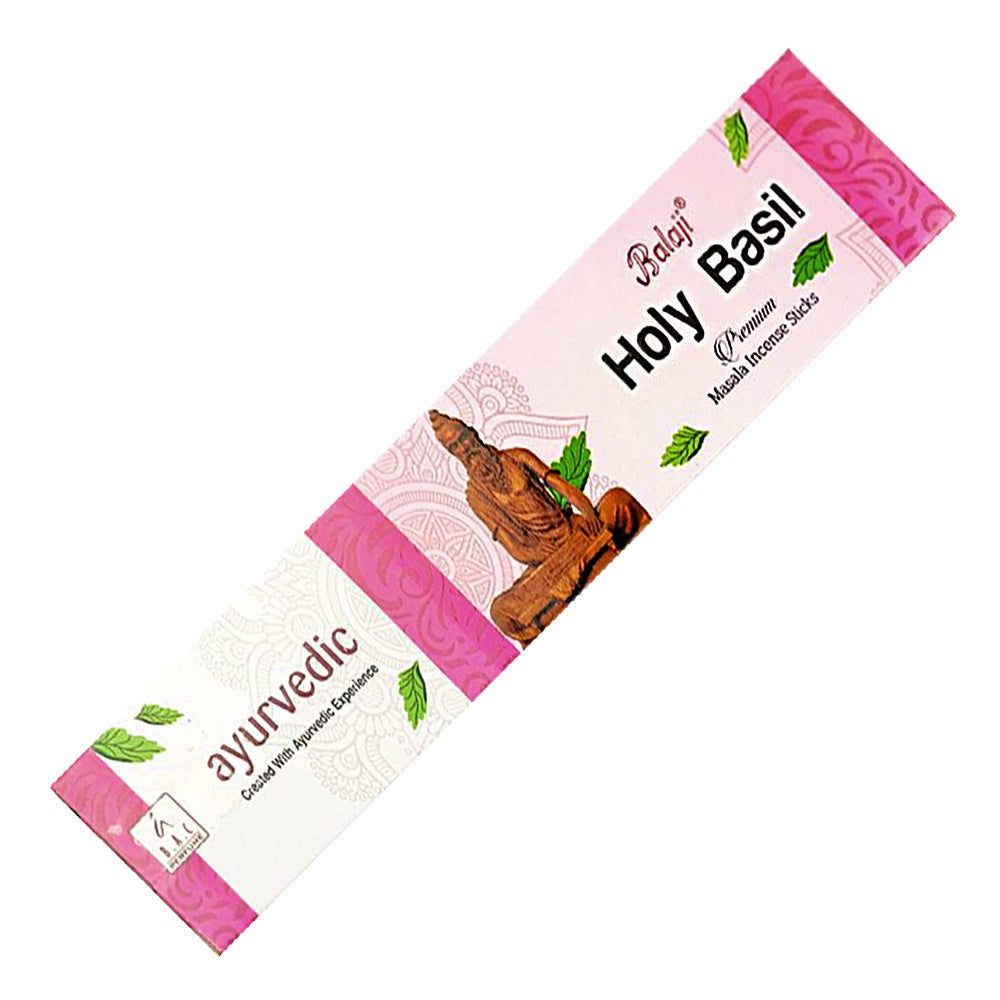 Balaji Holy Basil Incense Sticks | Incense | Wiccan Center
