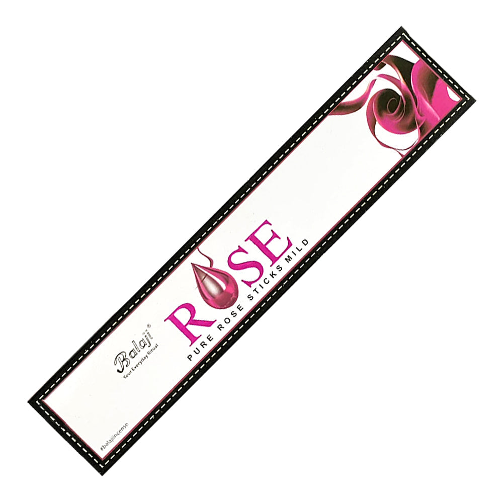Balaji Rose Incense Sticks | Incense | Wiccan Center